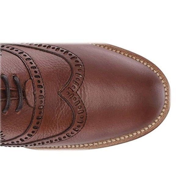 MARC JOSEPH NEW YORK Men's Leather Oxford Shoes Brown Size 9.5 NEW $198 - Picture 4 of 6